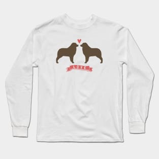 Australian Shepherds in Love Long Sleeve T-Shirt